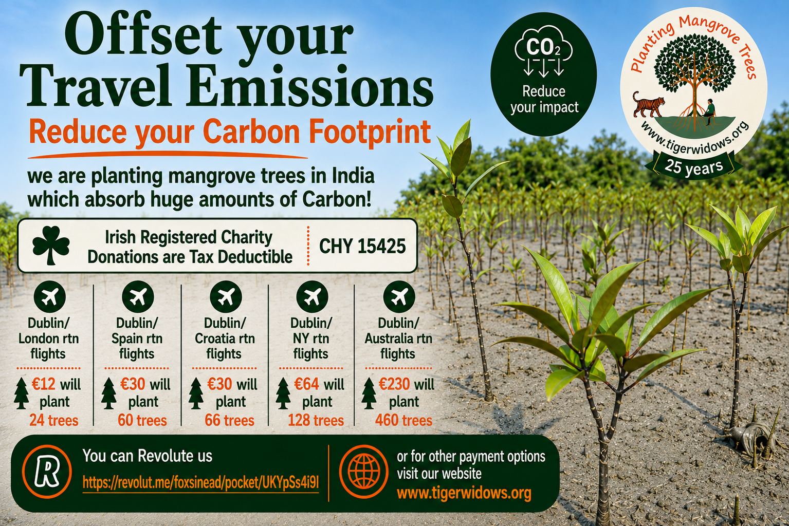 Offset your travel emissions